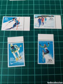 Sellos: Deportes esquí 1984 Australia serie completa nuevos yvert 861/4